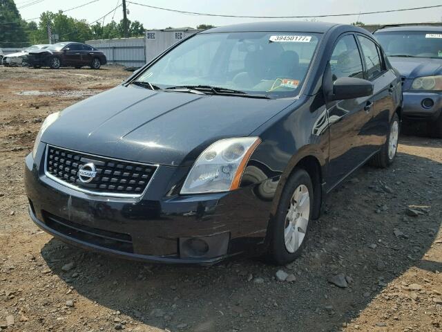 3N1AB61E98L646246 - 2008 NISSAN SENTRA 2.0 BLACK photo 2