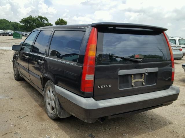 YV1LW5544T2244290 - 1996 VOLVO 850 BASE BLACK photo 3