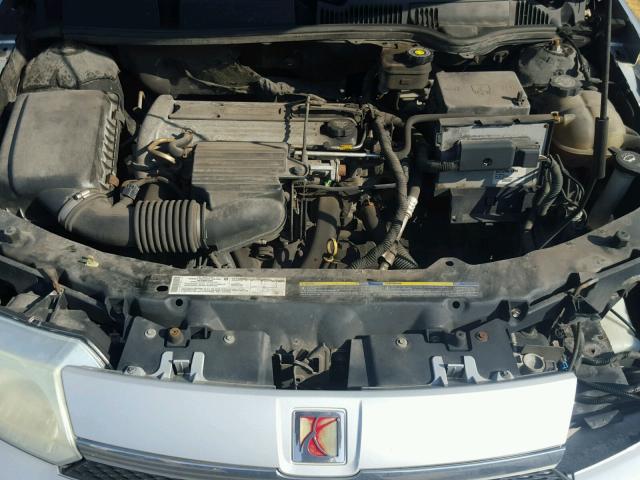 1G8AK52F14Z106675 - 2004 SATURN ION LEVEL SILVER photo 7