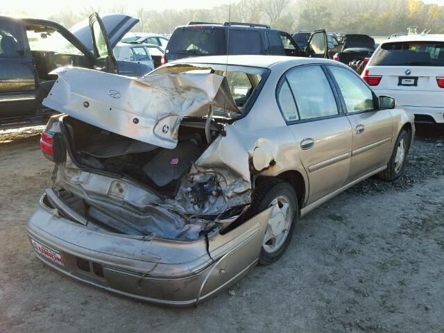 1G3NG52M7X6315352 - 1999 OLDSMOBILE CUTLASS GL TAN photo 4