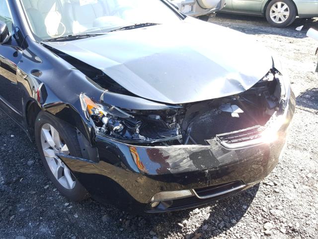 19UUA8F59CA030906 - 2012 ACURA TL BLACK photo 9