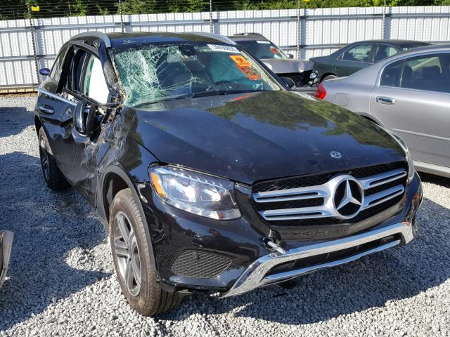 WDC0G4KB8JV036728 - 2018 MERCEDES-BENZ GLC 300 4M BLACK photo 1