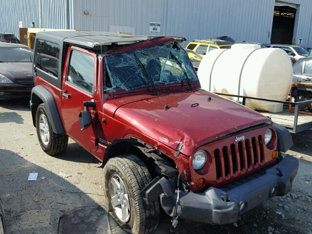 1C4AJWAG8CL212793 - 2012 JEEP WRANGLER S RED photo 9