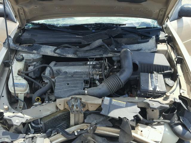 1G1ND52F14M652674 - 2004 CHEVROLET CLASSIC GOLD photo 7