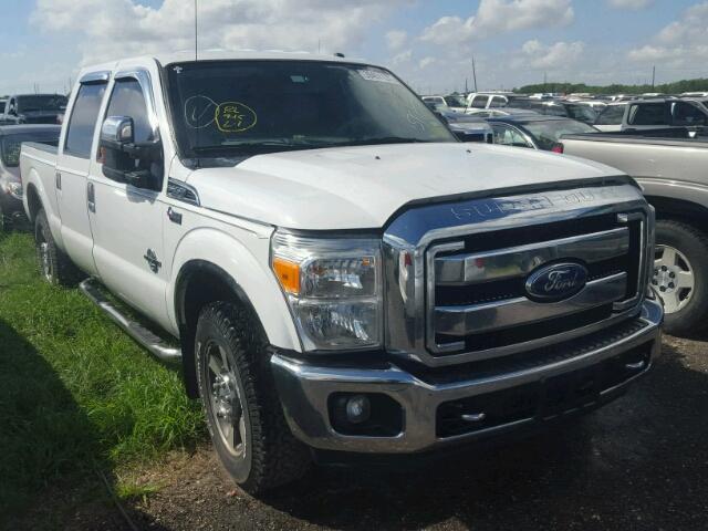 1FT7W2AT8BEB30311 - 2011 FORD F250 WHITE photo 1