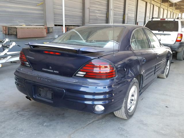 1G2NE52T8YM875315 - 2000 PONTIAC GRAND AM S Mavi foto 4