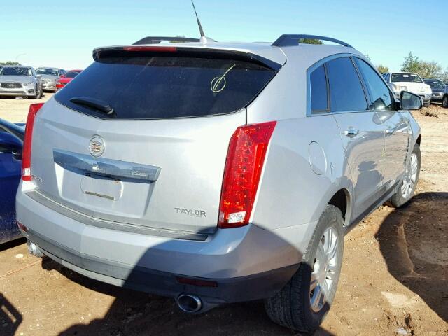 3GYFNGEY3AS608909 - 2010 CADILLAC SRX SILVER photo 4