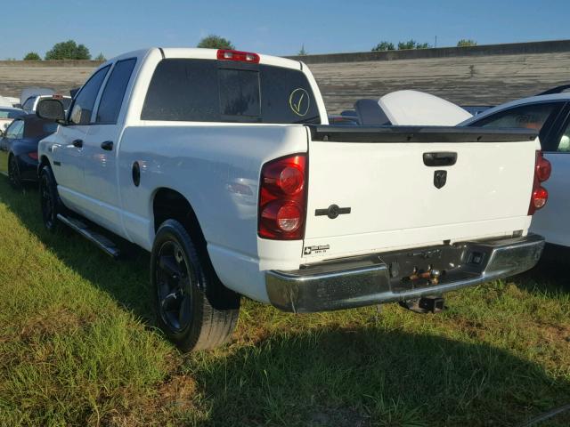 1D7HA18278S597343 - 2008 DODGE RAM 1500 WHITE photo 3