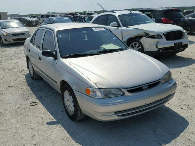 1NXBR12E3YZ392145 - 2000 TOYOTA COROLLA VE SILVER photo 1