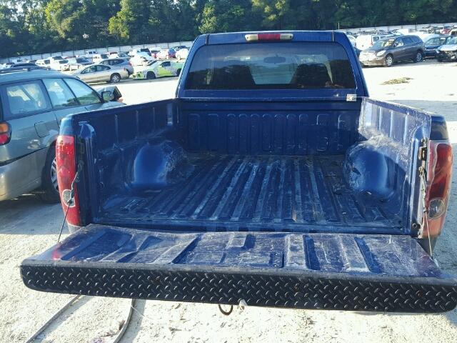 1GCDS196858174979 - 2005 CHEVROLET COLORADO BLUE photo 9