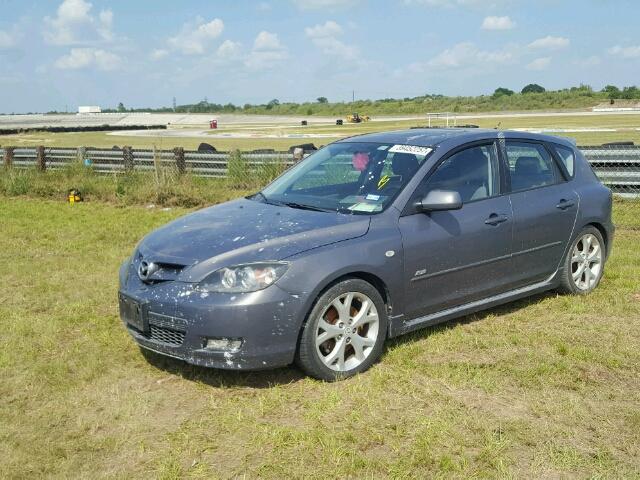 JM1BK344771756561 - 2007 MAZDA 3 HATCHBAC BLUE photo 2