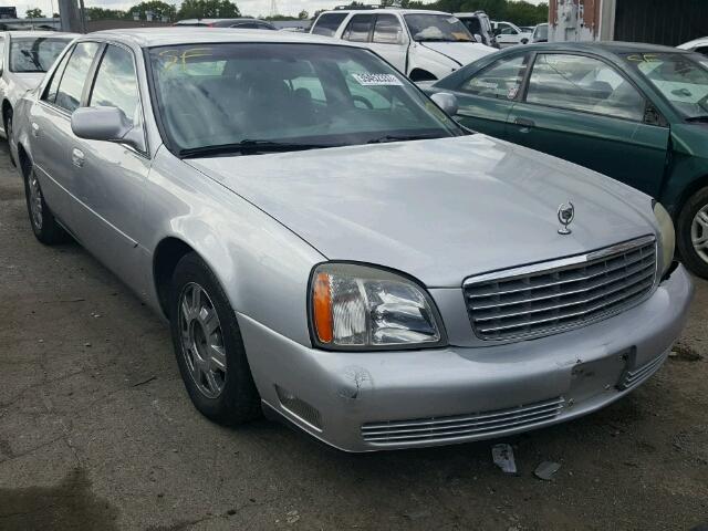 1G6KD54Y03U249246 - 2003 CADILLAC DEVILLE SILVER photo 1