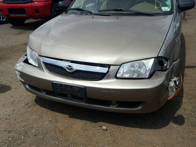 JM1BJ2228Y0295943 - 2000 MAZDA PROTEGE DX TAN photo 9