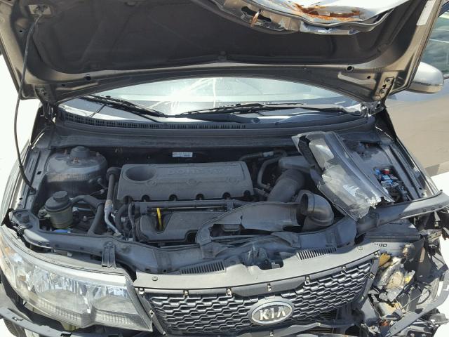 KNAFU4A20C5511802 - 2012 KIA FORTE EX ნაცრისფერი ფოტო 7