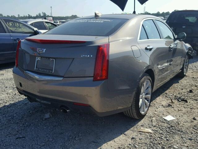 1G6AA5RX6H0154726 - 2017 CADILLAC ATS GRAY photo 4