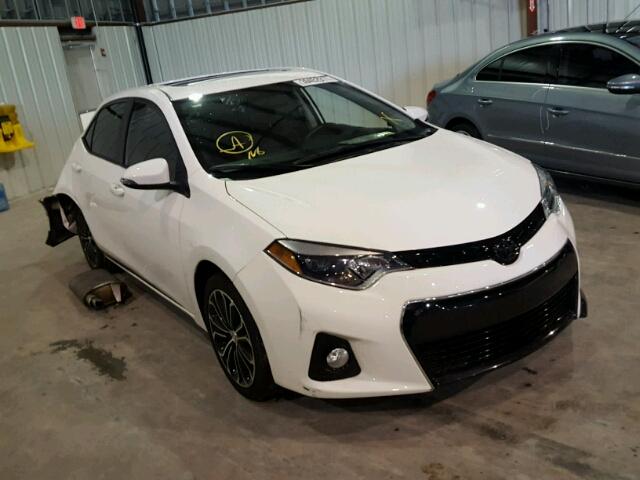 2T1BURHE0GC526579 - 2016 TOYOTA COROLLA WHITE photo 1