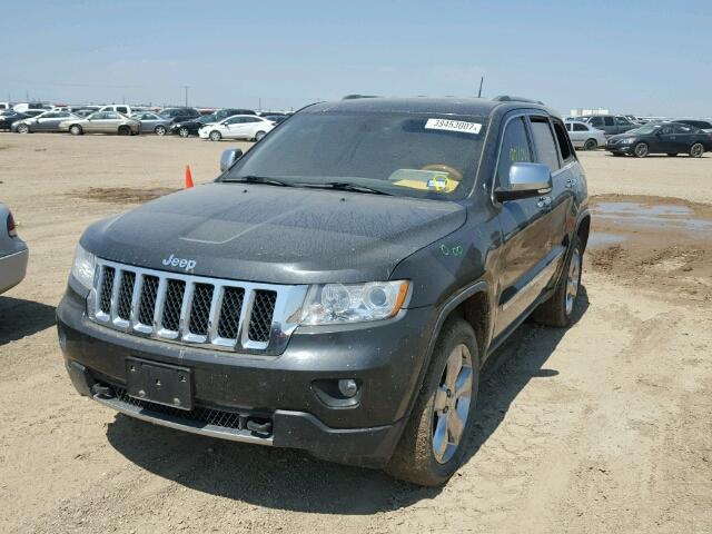 1J4RR6GT1BC697965 - 2011 JEEP GRAND CHER GRAY photo 2