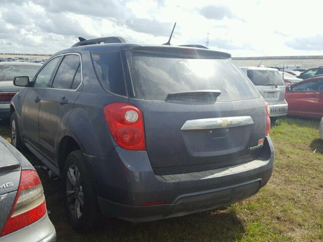 2GNALDEK5D6163633 - 2013 CHEVROLET EQUINOX LT BLUE photo 3