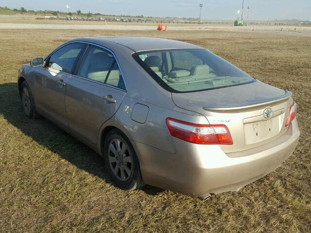 4T1BK46K38U569640 - 2008 TOYOTA CAMRY BEIGE photo 3