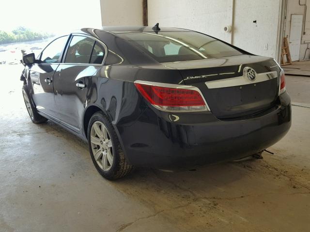 1G4GC5EG1AF161380 - 2010 BUICK LACROSSE C BLACK photo 3