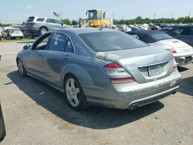 WDDNG71X48A162666 - 2008 MERCEDES-BENZ S 550 SILVER photo 3