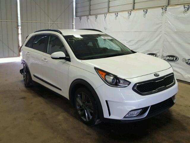 KNDCC3LC4H5057411 - 2017 KIA NIRO EX WHITE photo 1