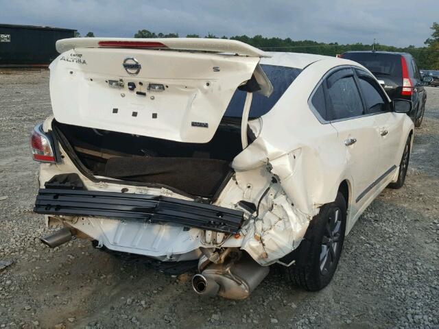 1N4AL3AP7FC468183 - 2015 NISSAN ALTIMA 2.5 WHITE photo 4