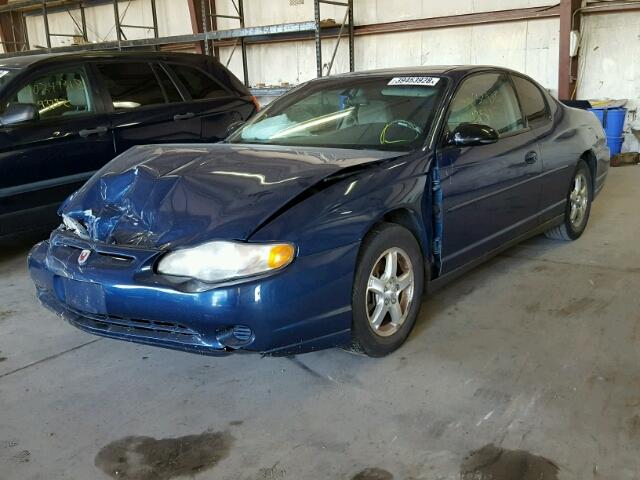 2G1WW12E139453876 - 2003 CHEVROLET MONTE CARL 蓝色 照片 2