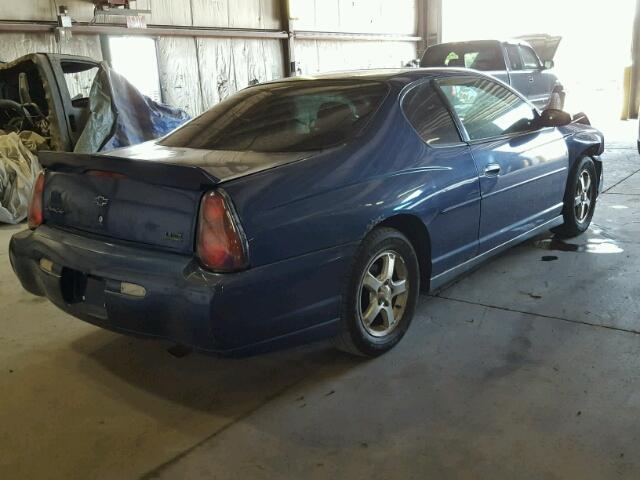 2G1WW12E139453876 - 2003 CHEVROLET MONTE CARL 蓝色 照片 4
