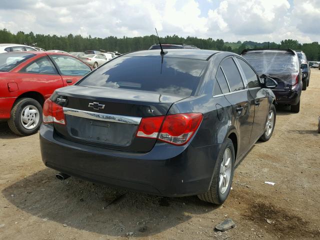 1G1PG5S98B7126368 - 2011 CHEVROLET CRUZE LT BLACK photo 4