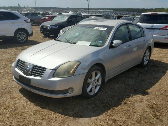 1N4BA41EX4C930070 - 2004 NISSAN MAXIMA SE SILVER photo 2