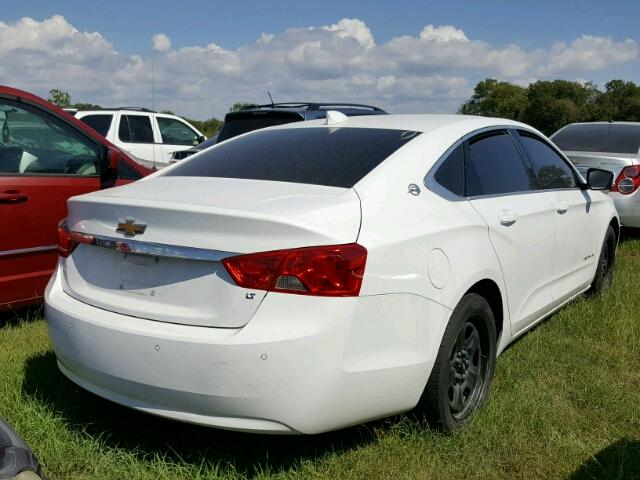 2G1115SL1F9221409 - 2015 CHEVROLET IMPALA LT WHITE photo 4