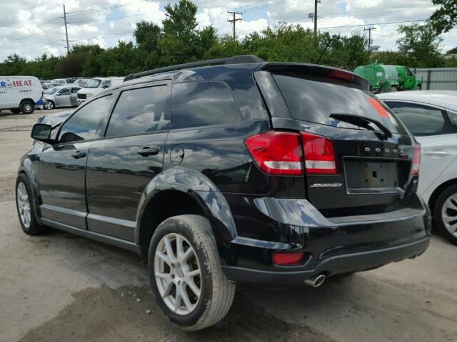 3C4PDCBG3FT548763 - 2015 DODGE JOURNEY SX BLACK photo 3