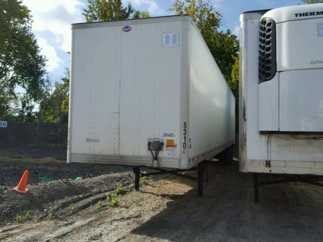 1UYVS253XEP801825 - 2014 UTILITY TRAILER WHITE photo 2