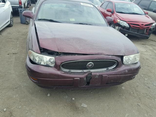 1G4HP52K85U230391 - 2005 BUICK LESABRE CU BURGUNDY photo 7