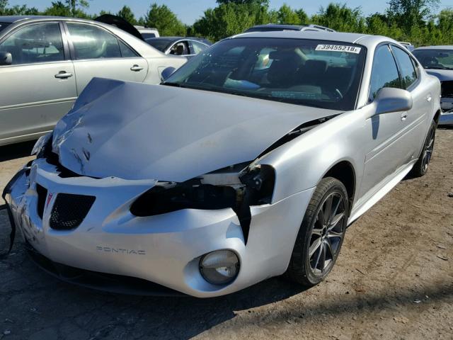 2G2WP522341194572 - 2004 PONTIAC GRAND PRIX SILVER photo 2