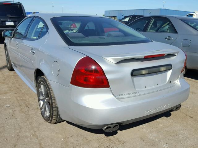 2G2WP522341194572 - 2004 PONTIAC GRAND PRIX SILVER photo 3