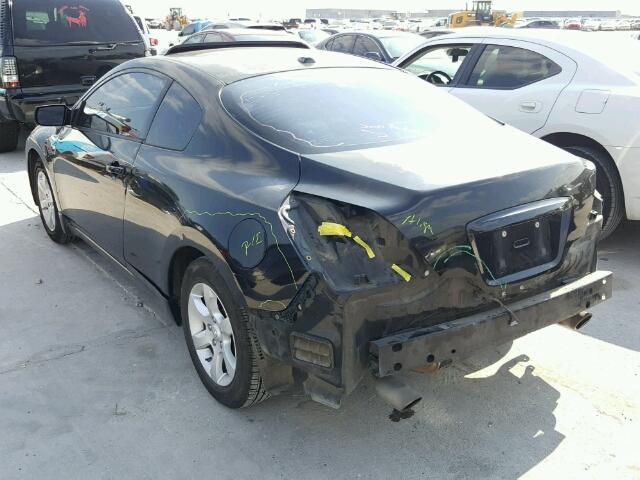 1N4AL24E28C102395 - 2008 NISSAN ALTIMA BLACK photo 3