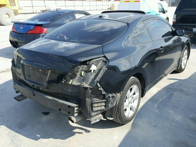 1N4AL24E28C102395 - 2008 NISSAN ALTIMA BLACK photo 4