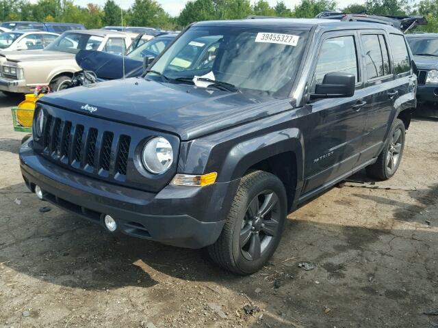 1C4NJRFB6FD154360 - 2015 JEEP PATRIOT LA BLUE photo 2