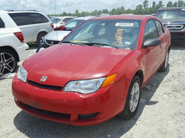 1G8AN12F54Z135161 - 2004 SATURN ION LEVEL RED photo 2