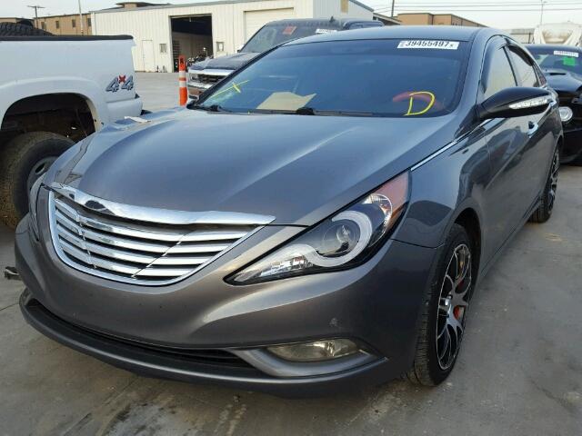 5NPEB4AC2DH563043 - 2013 HYUNDAI SONATA GLS GRAY photo 2