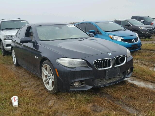 WBA5B1C56ED482080 - 2014 BMW 535 GRAY photo 1