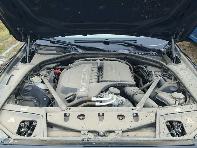 WBA5B1C56ED482080 - 2014 BMW 535 GRAY photo 7