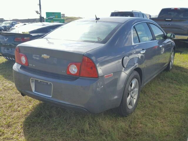 1G1ZH57B494186581 - 2009 CHEVROLET MALIBU 1LT ნაცრისფერი ფოტო 4