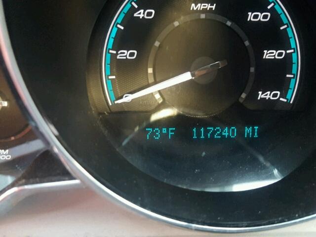 1G1ZH57B494186581 - 2009 CHEVROLET MALIBU 1LT ნაცრისფერი ფოტო 8