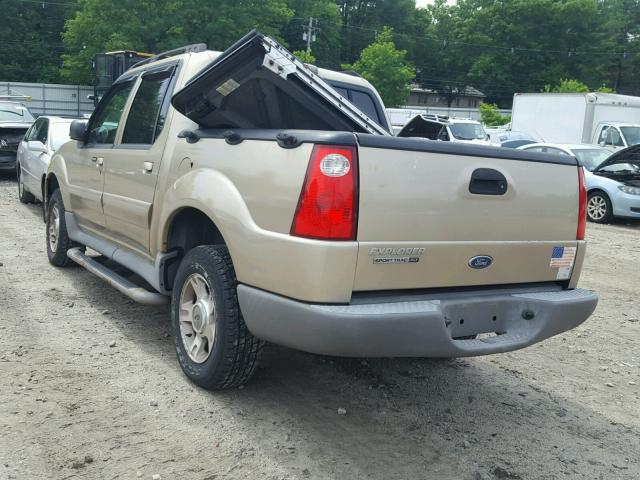 1FMZU77E83UC31856 - 2003 FORD EXPLORER S GOLD photo 3