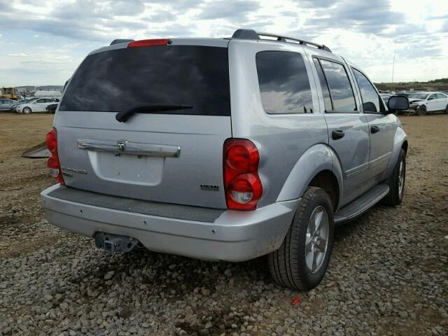 1D8HB58267F509342 - 2007 DODGE DURANGO LI SILVER photo 4