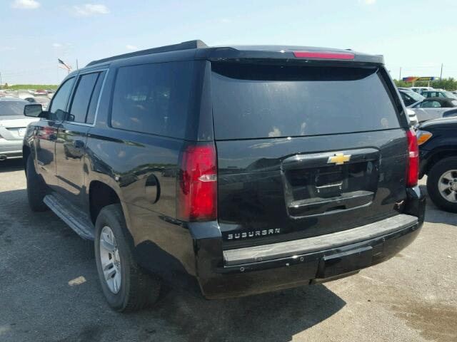 1GNSCGKC3HR208940 - 2017 CHEVROLET SUBURBAN C BLACK photo 3