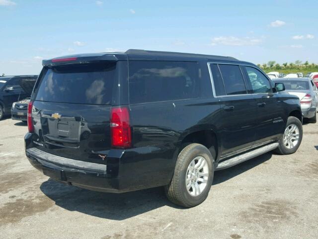 1GNSCGKC3HR208940 - 2017 CHEVROLET SUBURBAN C BLACK photo 4